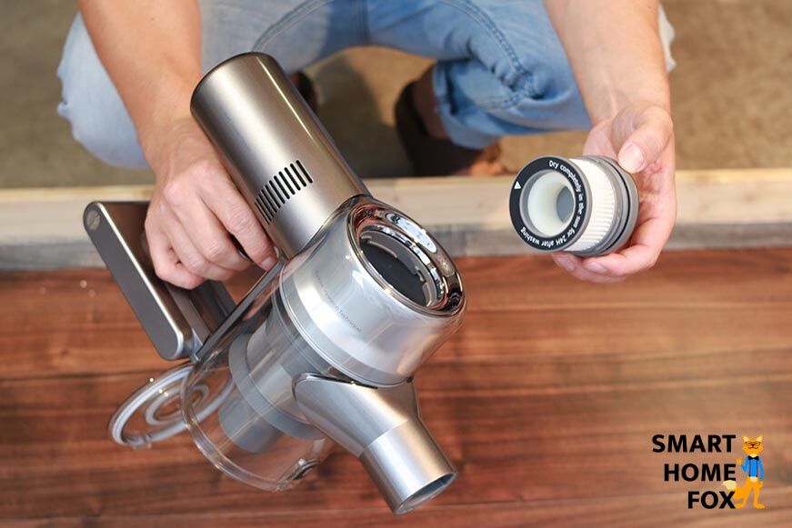 The maintenance of the Dreame filter